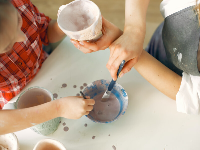 DIY pottery kits